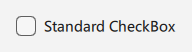 Basic CheckBox