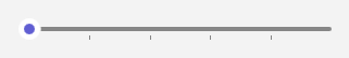 Slider with Tick Marks